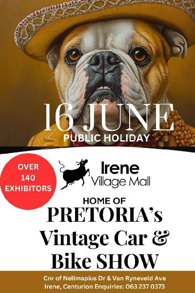 Pretoria’s Vintage Car & Bike Show – Father’s Day Edition