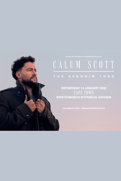 Calum Scott – The Avenoir Tour – Cape Town 2026