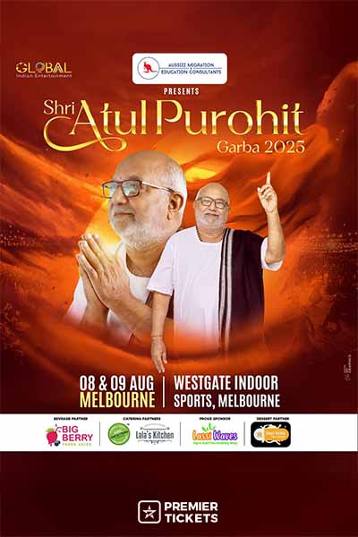 Shri Atul Purohit - GARBA 2025 Melbourne
