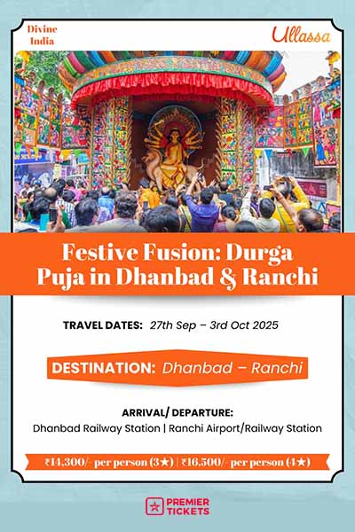 Festive Fusion: Durga Puja in Dhanbad & Ranchi 2025