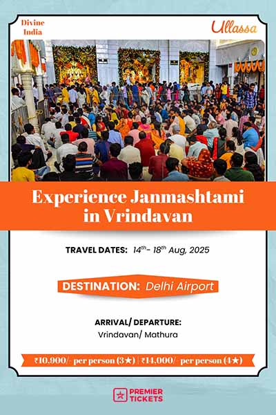 Experience Janmashtami in Vrindavan 2025 Experience Janmashtami in Vrindavan 2025