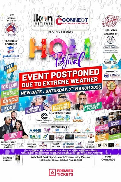 7th Annual Holi Festival - Adelaide 2026 (7th March)