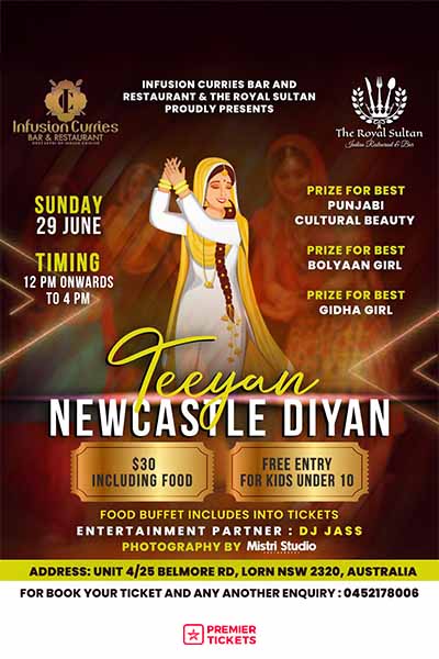 Teeyan Newcastle Diya 2025