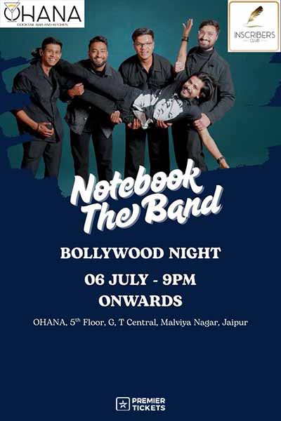 Bollywood Night by Notebook The Band 2025