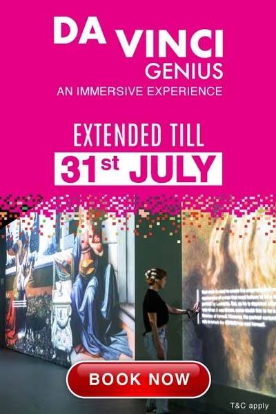 Da Vinci Genius – Interactive Immersive Experience 4th July 2025