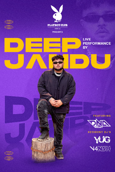 Deep Jandu Performing Live at Playboy Club Delhi
