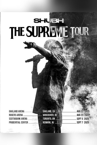 Shubh : The Supreme Tour – Toronto 2025
