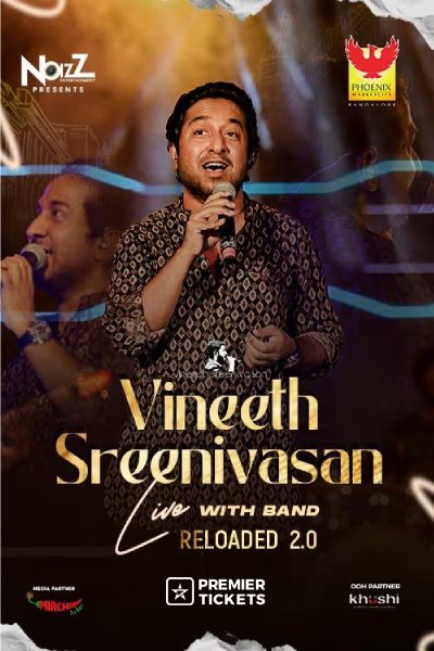Vineeth Sreenivasan Reloaded 2.0 – Bengaluru 2025