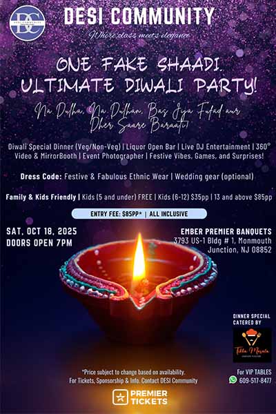 One Fake Shaadi – Ultimate Diwali Party