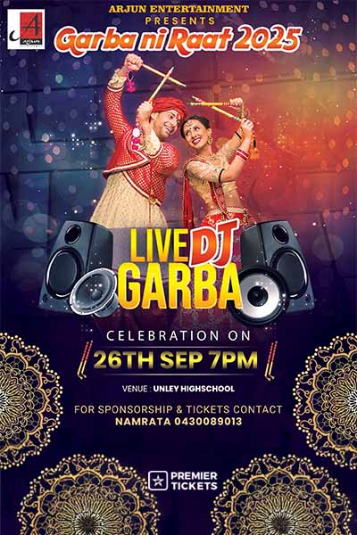 Garba Ni Raat 2025 - Adelaide