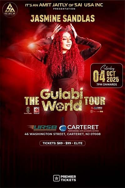 Jasmine Sandlas - The Gulabi World Tour Live In New Jersey Jasmine Sandlas - The Gulabi World Tour Live In New Jersey