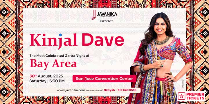Kinjal Dave - The Most Celebrated Garba Night 2025