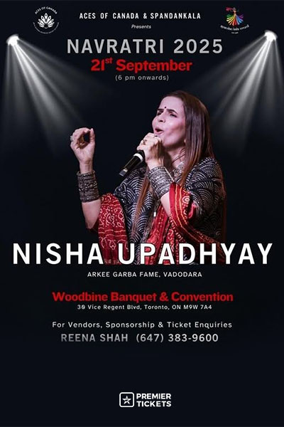 Garba Raas with Nisha Upadhyay Kapadia - Toronto 2025