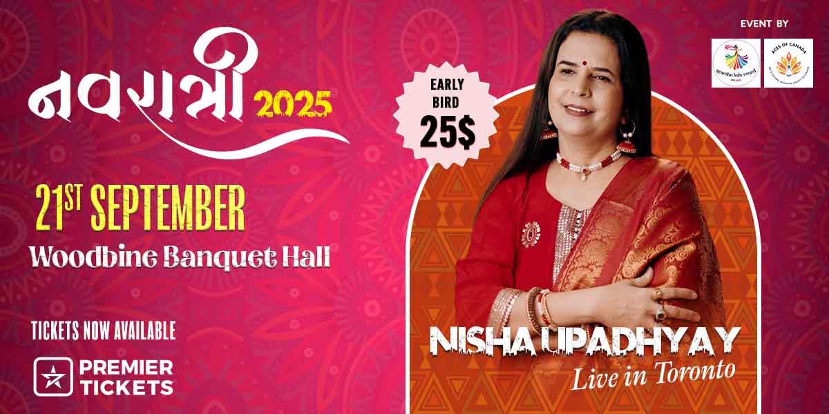 Garba Raas with Nisha Upadhyay Kapadia - Toronto 2025