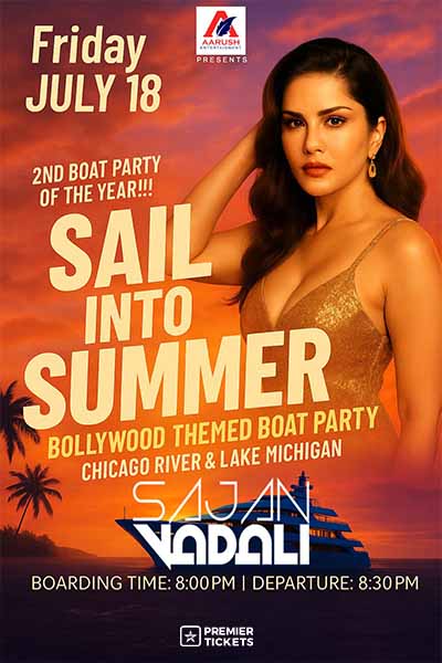 BOLLYWOOD BOAT PARTY 2025 - CHICAGO