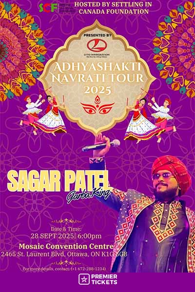 Sagar Patel Adhyashakti Navratri Garba in Ottawa - 2025