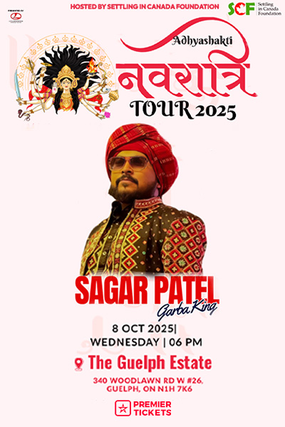 Sagar Patel Adhyashakti Navratri Garba 2025 in Kitchener