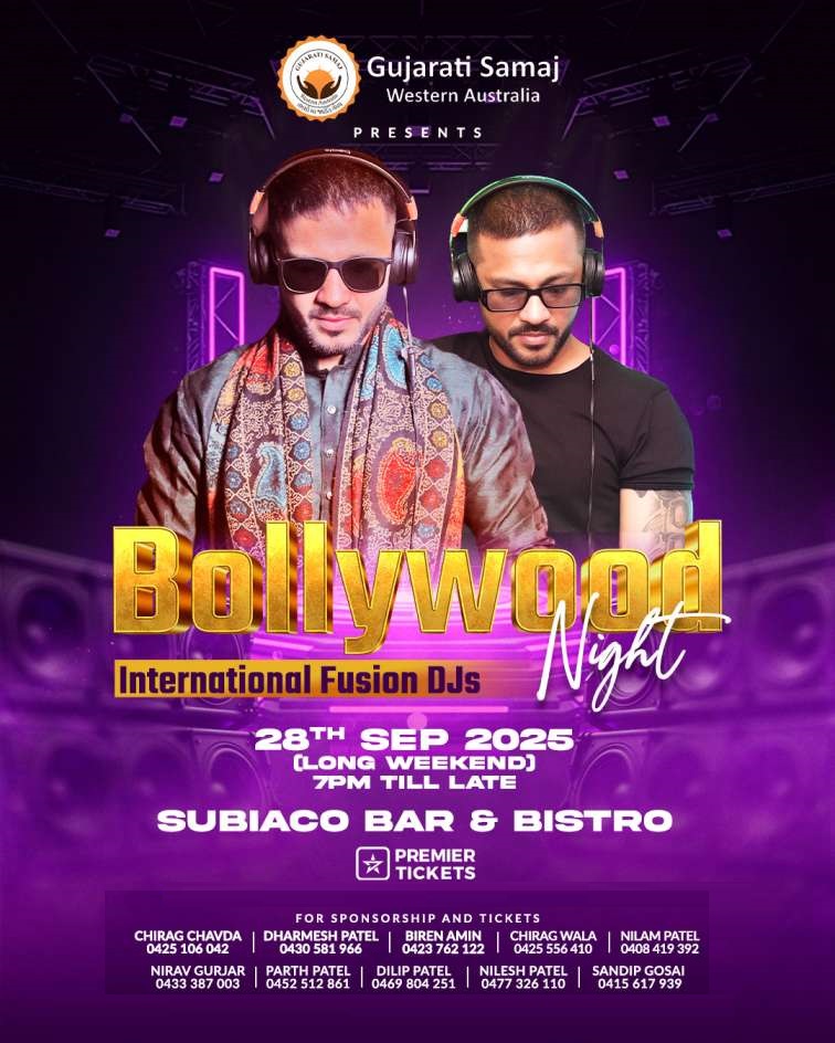 Bollywood Night – Perth 2025