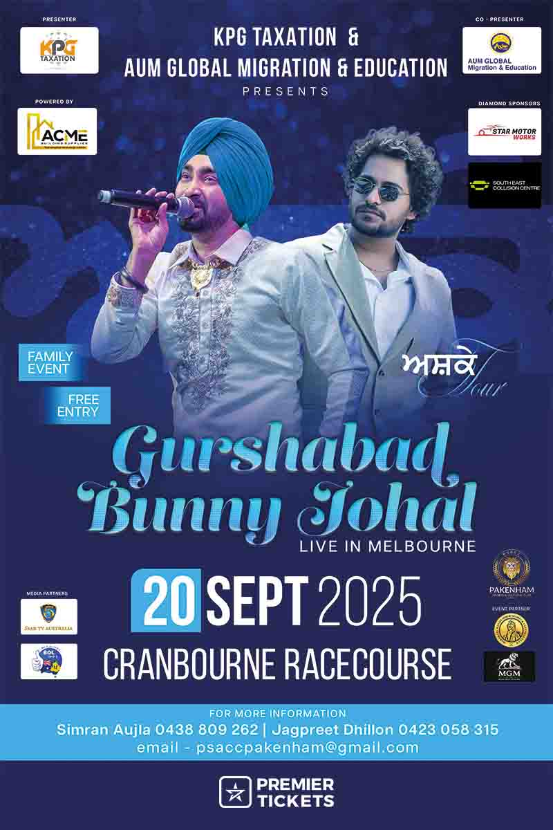 Gurshabad & Bunny Johal Live in Melbourne 2025