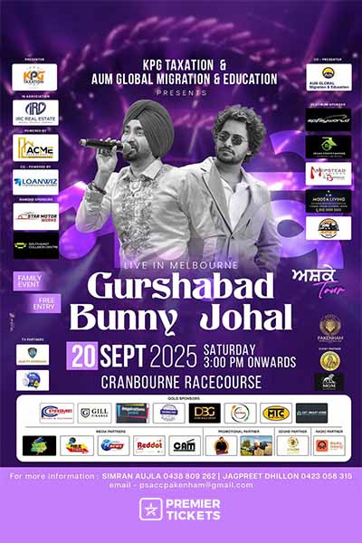 Gurshabad & Bunny Johal Live in Melbourne 2025
