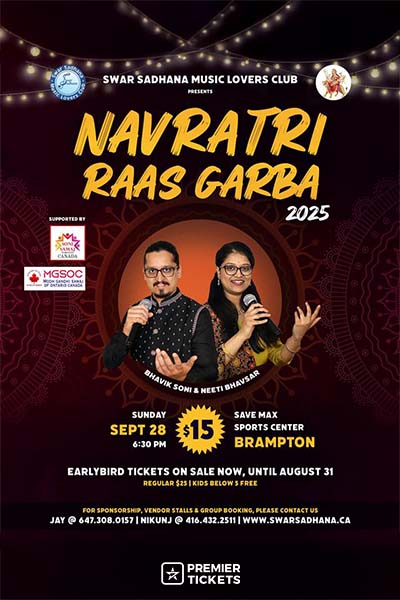 Navratri Raas Garba Festival - 2025