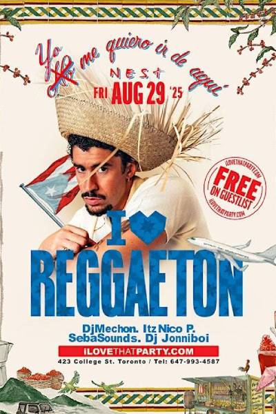 I LOVE REGGAETON – yo me quiero ir de aqui