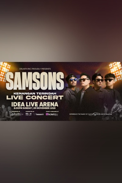Samsons Live In Malaysia - Kenangan Terindah 2025 Samsons Live In Malaysia - Kenangan Terindah 2025