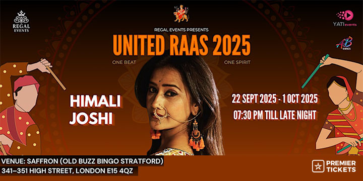 United Raas Garba 2025 with Himali Joshi