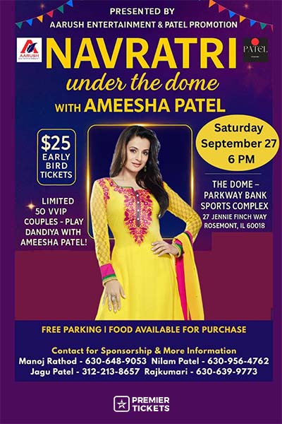 Navaratri Nights with Ameesha Patel