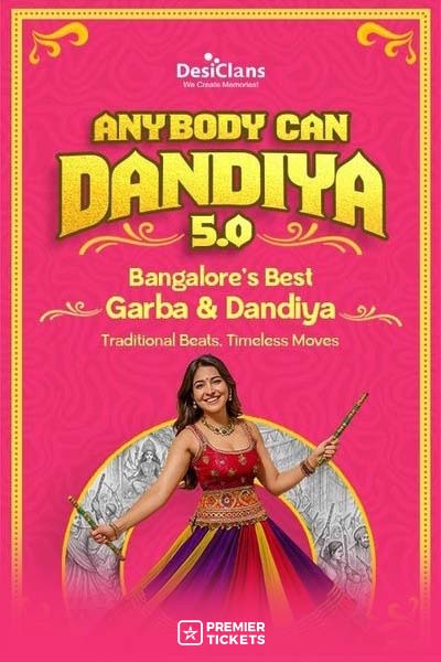 AnyBody Can Dandiya 5.0 - Bangalore’s Best Dandiya - 26th SEPT 2025
