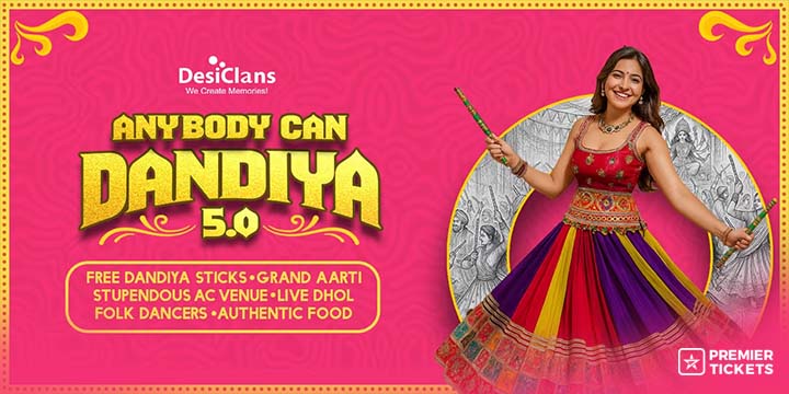 AnyBody Can Dandiya 5.0 - Bangalore's Best Dandiya - 26th SEPT 2025
