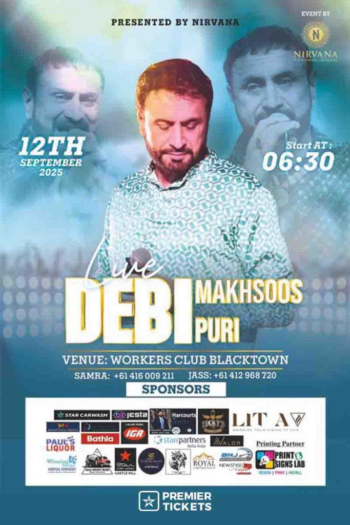 Debi Makhsoos Puri Live in Blacktown