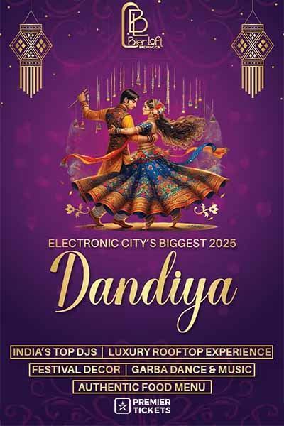 E Citys Biggest Disco Dandiya Rooftop - 2025