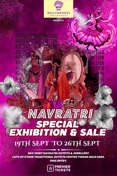 NAVRATRI SPECIAL EXHIBITION- BUY/RENT NAVRATRI OUTFITS, STICKS & JEWELLERY