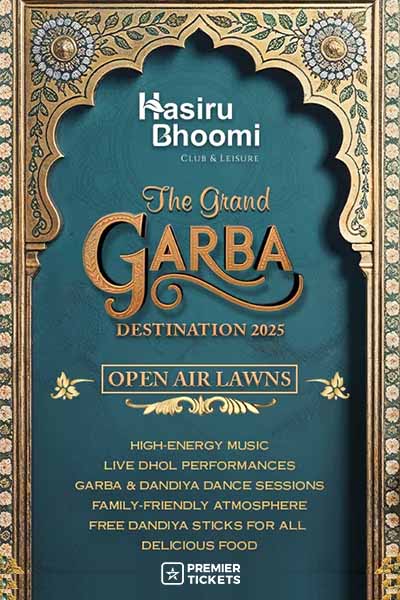 The Grand Destination Garba - Open Lawn Resort 2025