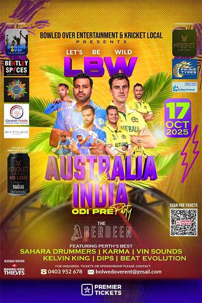 India vs Australia – ODI Pre-Party 2025 (Perth)