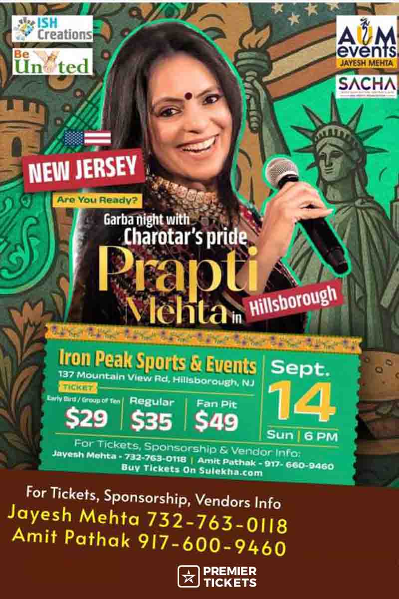 PRAPTI MEHTA - GARBA Night with Charotar Pride 2025