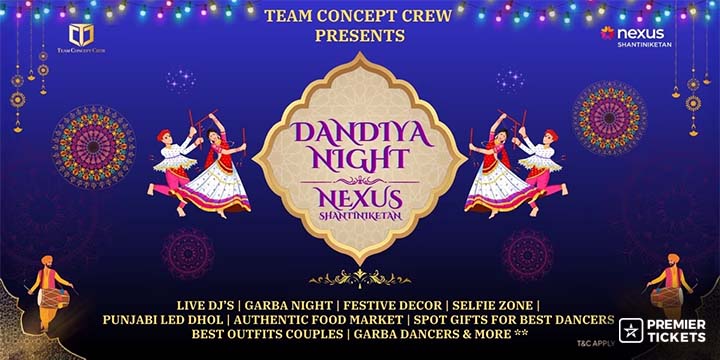 Dandiya Night 2025 at Nexus Shantiniketan - 28 Sep
