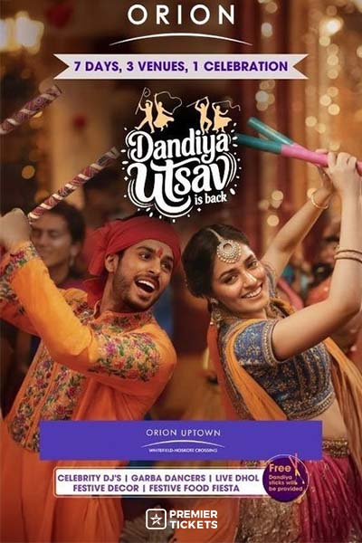 BENGALURU'S BIGGEST DANDIYA UTSAV - ORION UPTOWN MALL