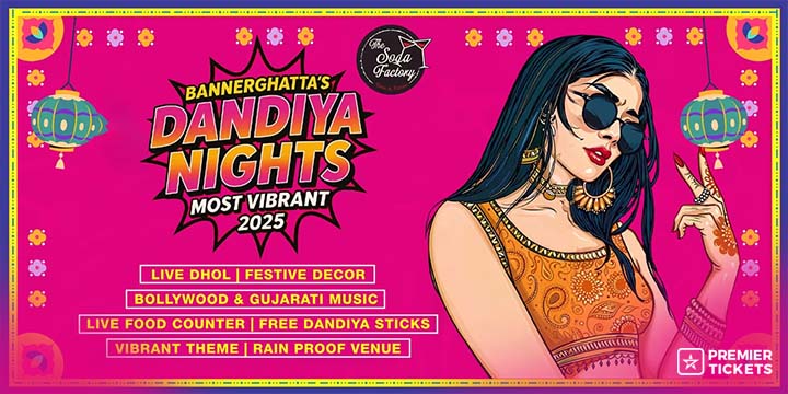 Bannerghatta Dandiya Nights at Soda factory 2025