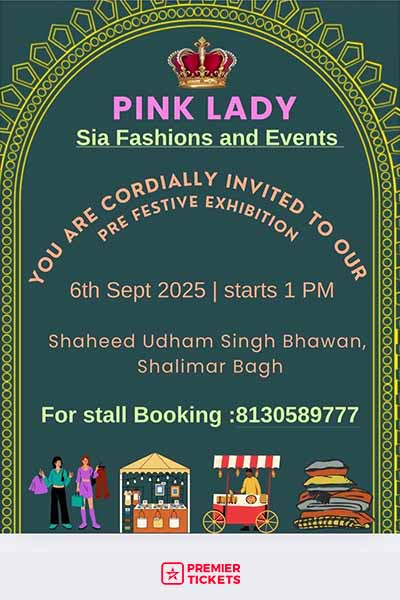 Sia Fashions and Events Presents – PINK LADY