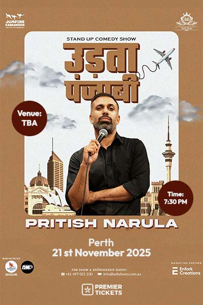 Pritish Narula Live In Perth 2025