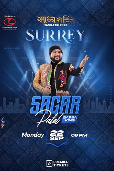 Sagar Patel Adhyashakti Navratri Garba 2025 - Surrey Sagar Patel Adhyashakti Navratri Garba 2025 - Surrey