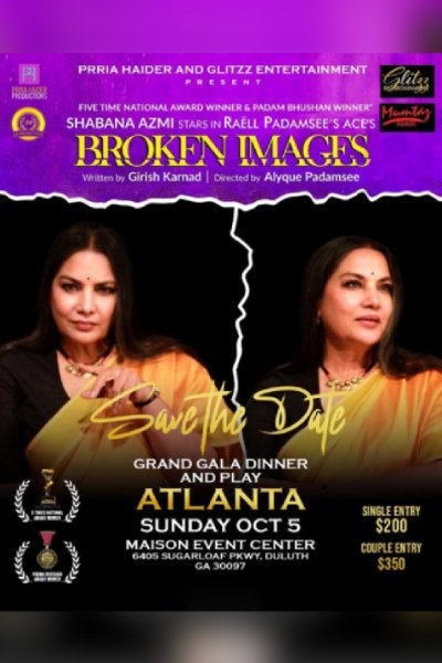 Broken Images – Shabana Azmi Live in Atlanta 2025