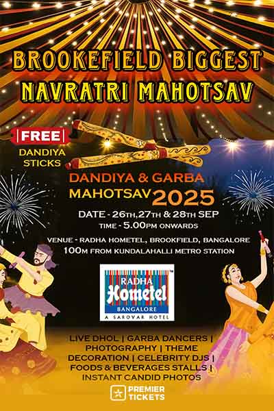 Brookefield Navratri Dandiya & Garba Mahotsav 2025