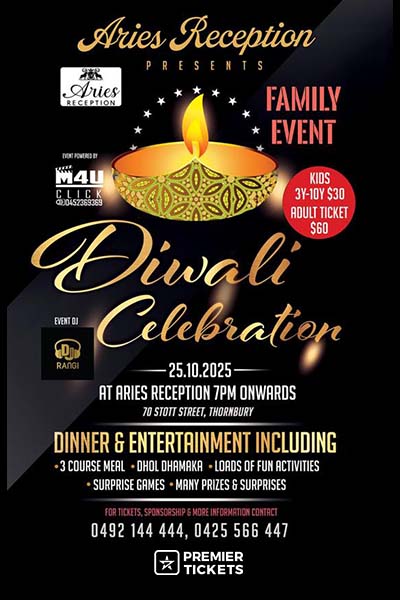 Diwali Celebration Melbourne - 2025