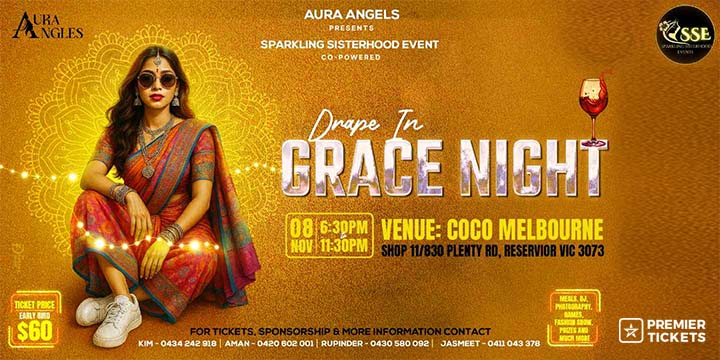 Drape in Grace Night 2025 - Coco Melbourne