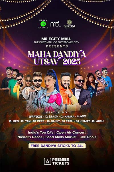 Maha Dandiya Utsav 2025 – M5 Ecity Mall
