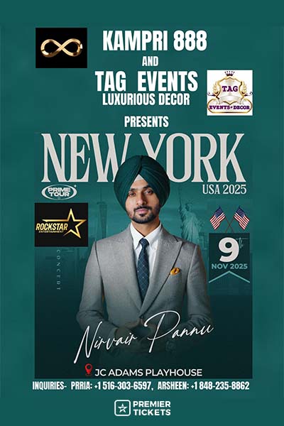 Nirvair Pannu Live In New York 2025