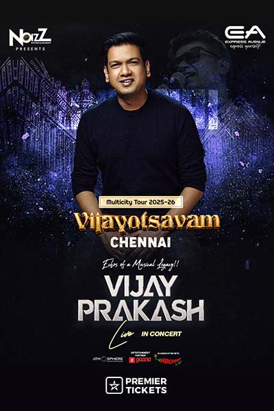 Vijay Prakash Live in Concert - Chennai 2025